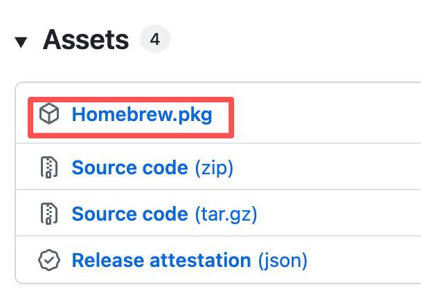 Homebrew.pkg 下载链接